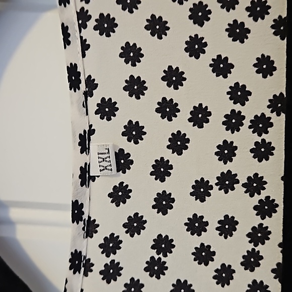 White Floral Print Long Sleeve Wrap Dress Size XXL - Picture 5 of 10